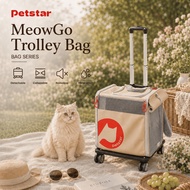 Petstar MeowGo Trolley Bag | Pet Trolley Carrier Bag | Beg Troli Pembawa Haiwan Peliharaan
