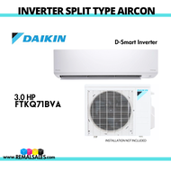 DAIKIN FTKQ71BVA 3.0HP D-Smart Inverter Wall Type Aircon