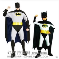Batman Costume Set Parent-Child Halloween Costume Superman Male Costume Party Children's Makeup Adul