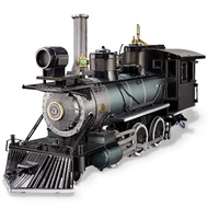 Piececool 3D Puzzle for Adults, Mogul Steam Engine Steamer 3D Metal Model Building Kits Challenging