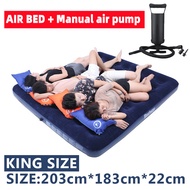 YATENG BESTWAY INFLATABLE AIR BED (double person)W/free air pump #67002