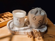 6perscent Scented Candle with Canvas Bag - 50g | Soy Wax & Plant Extract