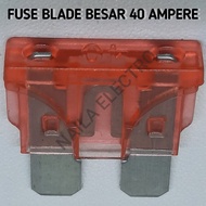 (5 Pcs) Large Fuse Blade 40 Ampere 40A - Plug Fuse - Car Fuse - Fuse