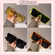 New Large Frame Sunglasses Gm Fashion Sunglasses Square Retro Women's Glasses Unisex