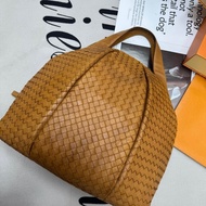Bottega Veneta 經典棕色 小羊皮 編織包 中古 手提vintage 大容量