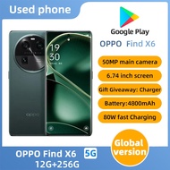 SmartPhone OPPO Find X6 5g 6.74inch 50PM CAMERA MediaTek Dimensity 9200 256/512GB ROM 12/16GB ROM us