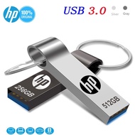 New HP Pen Drive 4GB 2TB USB Flash Drive 512gb 256gb 128gb OTG Pen Drive 32gb 64gb Waterproof Metal Silver USB Disk Memory Cel USB Stick
