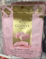 #日本代購 Godiva 限定 白草莓waffle 朱古力 6入 (獨立包裝可放全盒) $45
