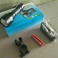 Senter Berburu C8 Sinar kuning