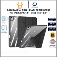 Dux Ducis Leather Case iPad Air 6 13" / iPad Pro 12.9"(20/2021/2022), Magi Series Case, Pen Slot, Au
