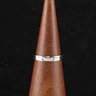 CHAUMET(尚美巴黎)  鑽石 pt950 Liens Evidence 一生緣 戒指 4mm 鑲鑽 49