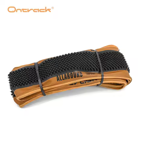 ONTRACK 700X40C 700X45C ALLAROUND 30TPI FOLD TIRE BROWN WALL