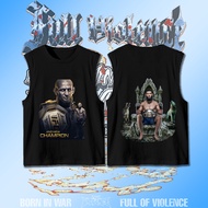 Hamzat Chimayev wins UFC 319 Adult Vest Sleeveless Comfortable To Wear Good Ventilation Round Neck C