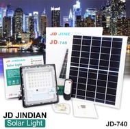 JD 40W ( รุ่นใหม่ล่าสุด) รุ่น JD-740 สปอร์ตไลท์ พลังงานแสงอาทิตย์ พร้อมรีโมทควบคุมระยะไกล ระบบกันน้ำ