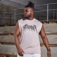 เสื้อกล้ามกีฬา Men Plus Letter Graphic