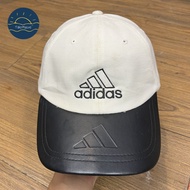 Vintage Adidas 1990’s Embroidered Big Script Trucker Cream