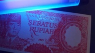 Uang kuno Soekarno Seri cantik 1