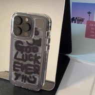 HP Black graffiti Font full cover anti-yellow cellphone Case oppo a60 reno 11f 11 pro plus a16 a54 a