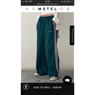 Benton green jogger trouser