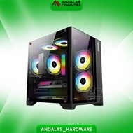 Casing PC NYK Thanoz T78 M-ATX/Mini-ATX Tempered Glass Gaming Case