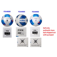 (SG Stock) *100% Authentic*  Molten Soccer Ball Football Futsal Ball FIFA QUALITY PRO F5A4800 Match 