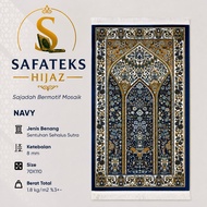 NEW Premium Turkish Prayer Rug, Smooth, Silk Safateks Hungkjaz, Size 70x110, 8mm Thick