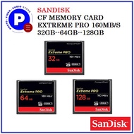 SANDISK CF COMPACTFLASH MEMORY CARD  EXTREME PRO 160MB/S 32GB--64GB--128GB