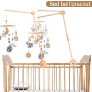 Baby Crib Mobile Arm Wooden Crib Mobile Holder Non-Slip Crib Mobile Bed Bell Holder Arm for Crib