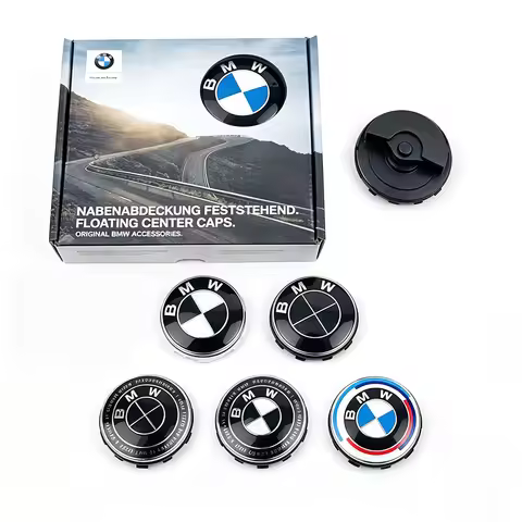 4pcs 56mm 68mm Car Floating Wheel Center Caps for BMW E36 E46 E90 E39 E60 F10 F30 X3 X5 X6 G20 G30 M