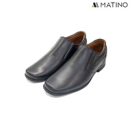 MATINO SHOES รองเท้าชายคัทชูหนังแท้ รุ่น MC/B 5000 - BLACK