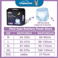 Company Love Sanitary Pads Multiple Sizes Available