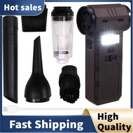 Handheld Brushless Motor  Fan, 130000 RPM, with Infinitely Adjustable Speed & Light for Efficient Cl