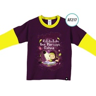 Afra Kids Long Sleeve - AfraKids Muslim Children's T-Shirt - AF217
