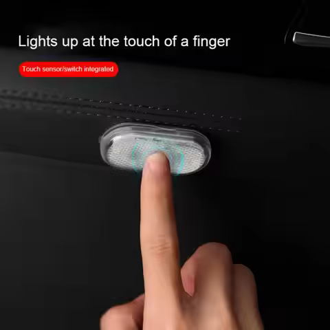 LED Car Styling Night Light Mini USB Charge Four Color Car Door Light Car Interior LED Sensor Light 