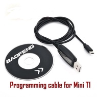 [READY STOCK] Baofeng Mini T1 programming cable and CD