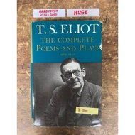 T.S. ELIOT and EZRA POUND modern classic literature poetry books