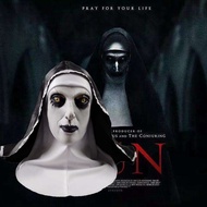 Recruiting Souls 2 Nun Mask Halloween Horror Makeup Mask Tricky Grimace Thriller Scary Latex Headgea