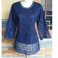 [CODE 7N0O0] [[PAY ON DELIVERY]]LEARIIIIIS BURKAT TOP/MODERN KEBAYA/GRADUATION EMBROIDERY/KONDANGAN 