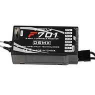 F701 DSMX DSM2 Receiver 2.4GHz 7CH PPM Compatible DX7 DX8 JR Transmitter Helicopter Drone RC