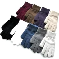 Plain Knitted Gloves Adult Gloves Motorcycle Gloves Car Gloves Women's Gloves Men's Gloves Women's G
