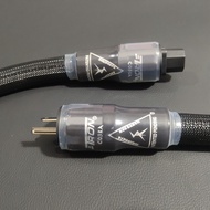 QAZWS ใหม่เอี่ยม SNAKE KING Anaconda Python Shunyata ห้องปฏิบัติการวิจัย Ea/us Schuko สายไฟลำโพงระบบ