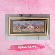 REPRO HORSE PAINTING FRAME || HORSE POSTER || GLASS FRAME || WALL FRAME DISPLAY WALL DISPLAY
