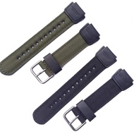 Casio Aw80 Aw82 Leather Canvas Watch Strap