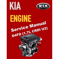 KIA ENGINE 1.7L CRDI UII D4FD SERVICE REPAIR MANUAL