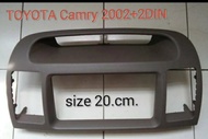 กรอบจอแอนดรอยด์ หน้ากากวิทยุ หน้ากากวิทยุรถยนต์ TOYOTA CAMRYปี 2000-2005สำหรับเปลียนเครื่องเล่น2DIN7"20cm