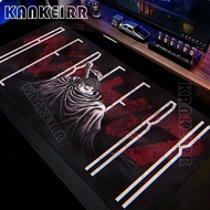 XXL Cool Mouse Pad Berserk Guts Anime Dywan Gamer 900X400mm Desk Mat Gaming Accessories Varmilo Keyb