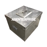 TONG AISKRIM FREEZING SQUARE 24 X 18 STAINLESS STEEL