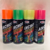 400ML DPI ANCHOR FLUORESCENT AEROSOL SPRAY PAINT 53** 54** 55** 56** 72** 77** CAT SPRAY ANCHOR BODY