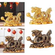 STARTIST Chinese Dragon Year Figurine, Fengshui Decoration, Resin Material, 3x1.7x2in, Lightweight, 