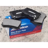 ACDelco Ceramic Brake Pad Set - REAR - for Mitsubishi Montero USA 05-07, Mits Montero Sport 12-21